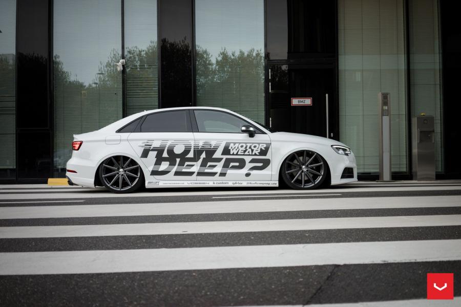  Audi S3 Sedan on Vossen Wheels (VFS10) 2017 года  (фото 2 из 52)